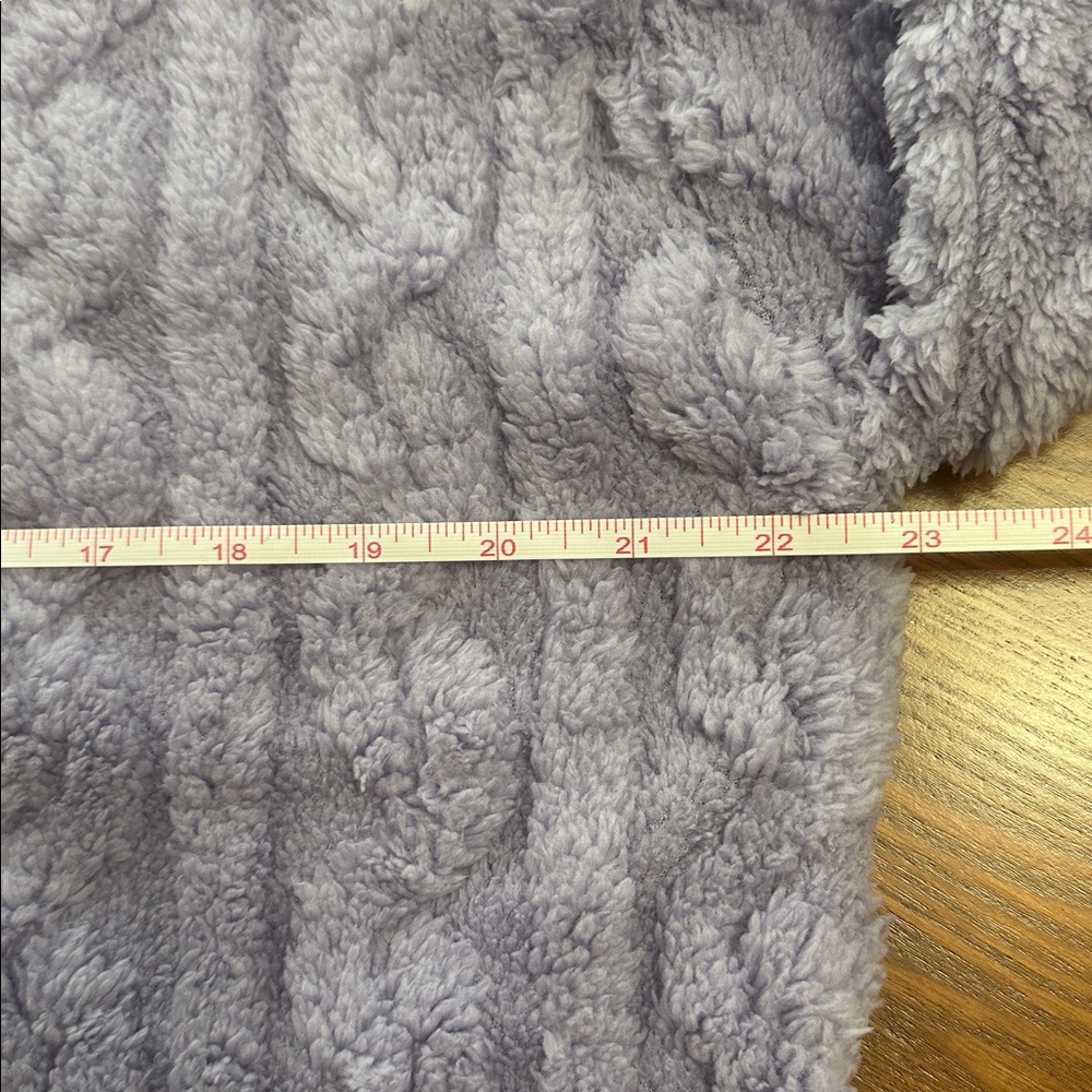Cozy Purple Lounge Pajama Top - Picture 5 of 10